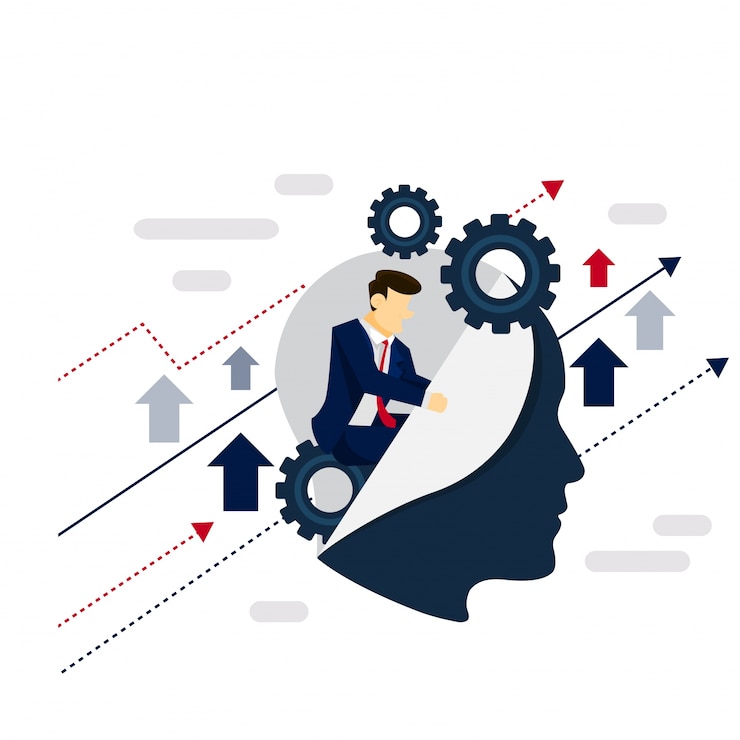 Vector Gratis konsep ilustrasi strategi pengusaha sistem cerdas