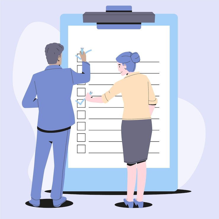 Vector Gratis konsep perencanaan bisnis desain datar digambar tangan
