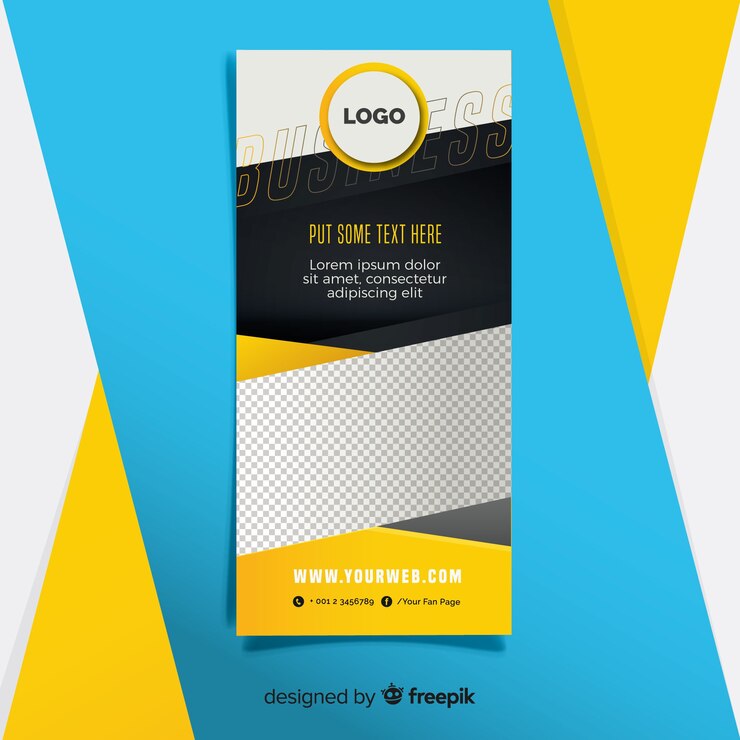 Vector Gratis konsep selebaran bisnis kreatif