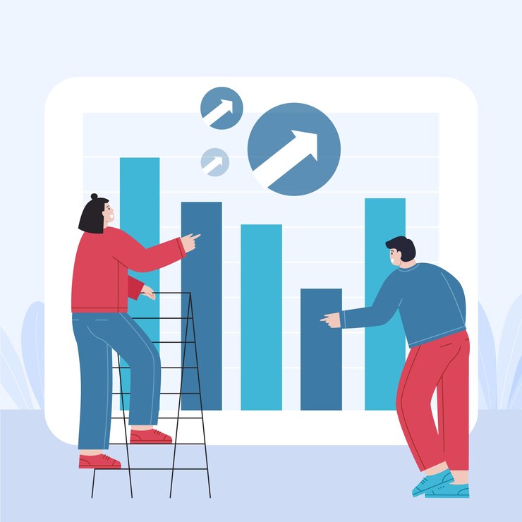 Vector Gratis konsep strategi bisnis yang digambar tangan
