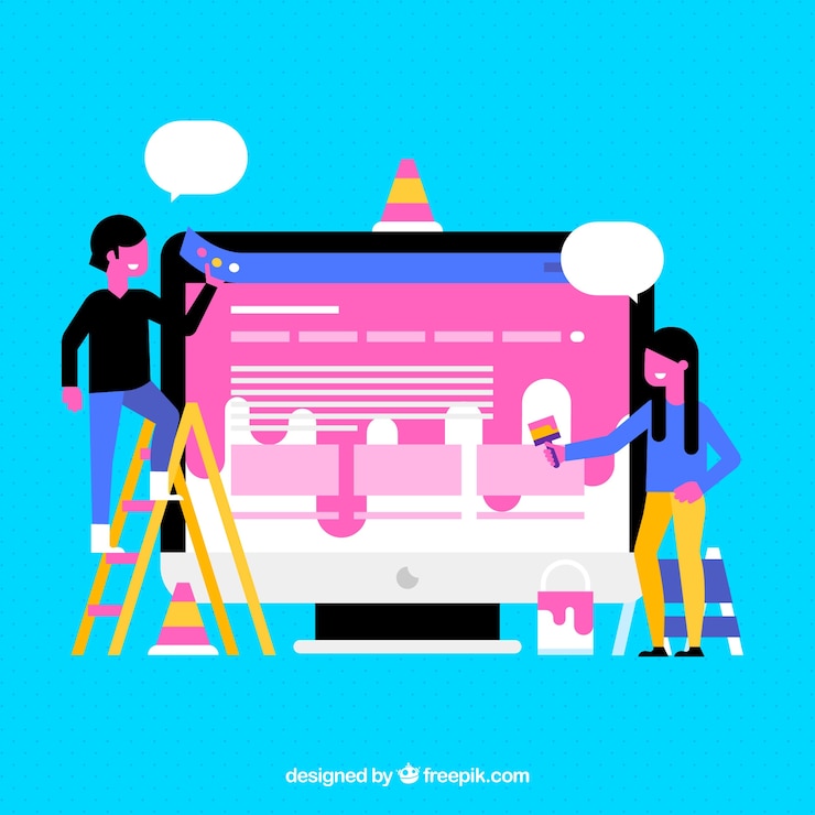 Vector Gratis konsep untuk laman landas