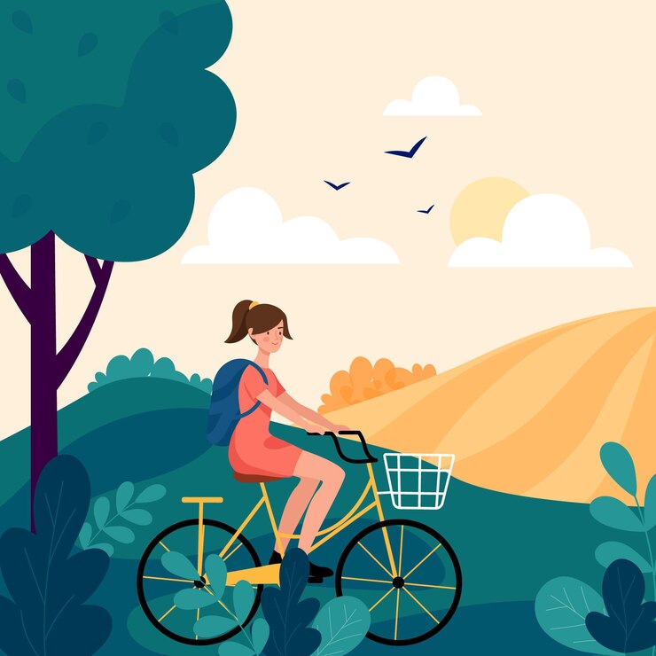 Vector Gratis konsep wisata alam