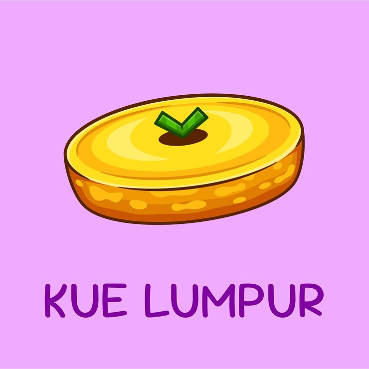 Vector Gratis kue lumpur food cartoon vector icon illustration food object icon isolated flat vector