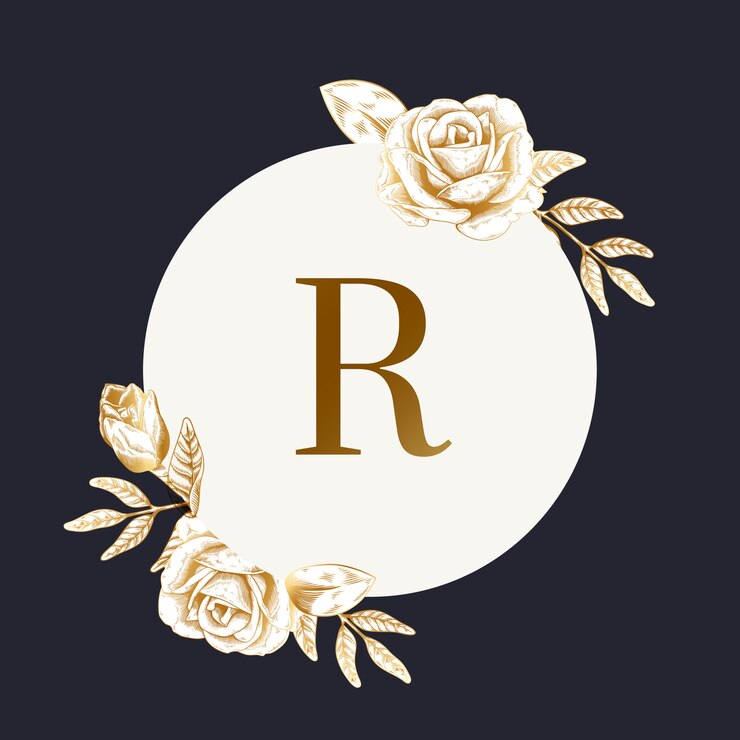 Vector Gratis label floral bulat