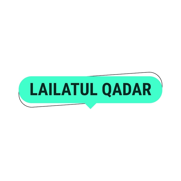Vector Gratis lailatul qadr pirus banner seruan vektor dengan informasi tentang malam kekuatan di bulan ramadan