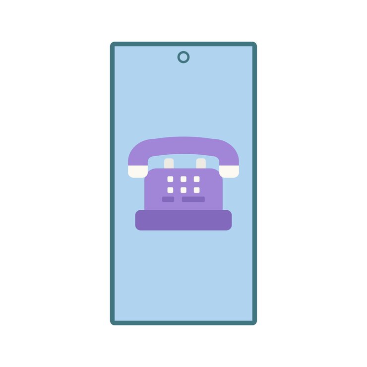 Vector Gratis landline icon