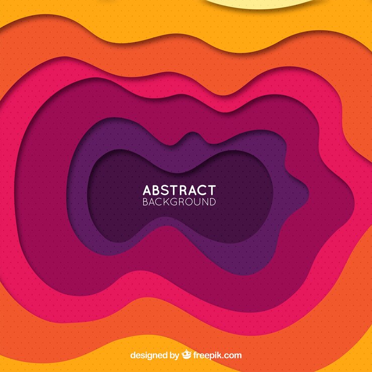 Vector Gratis latar belakang abstrak dengan bentuk dan warna