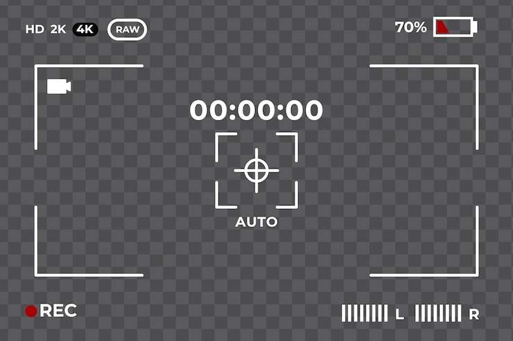 Vector Gratis latar belakang antarmuka rec