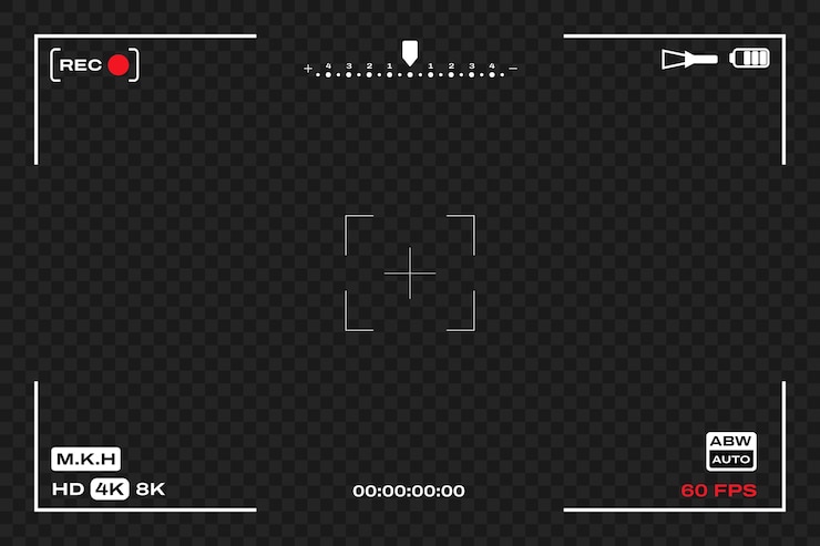 Vector Gratis latar belakang antarmuka rec