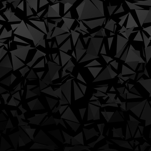 Vector Gratis latar belakang bentuk hitam abstrak