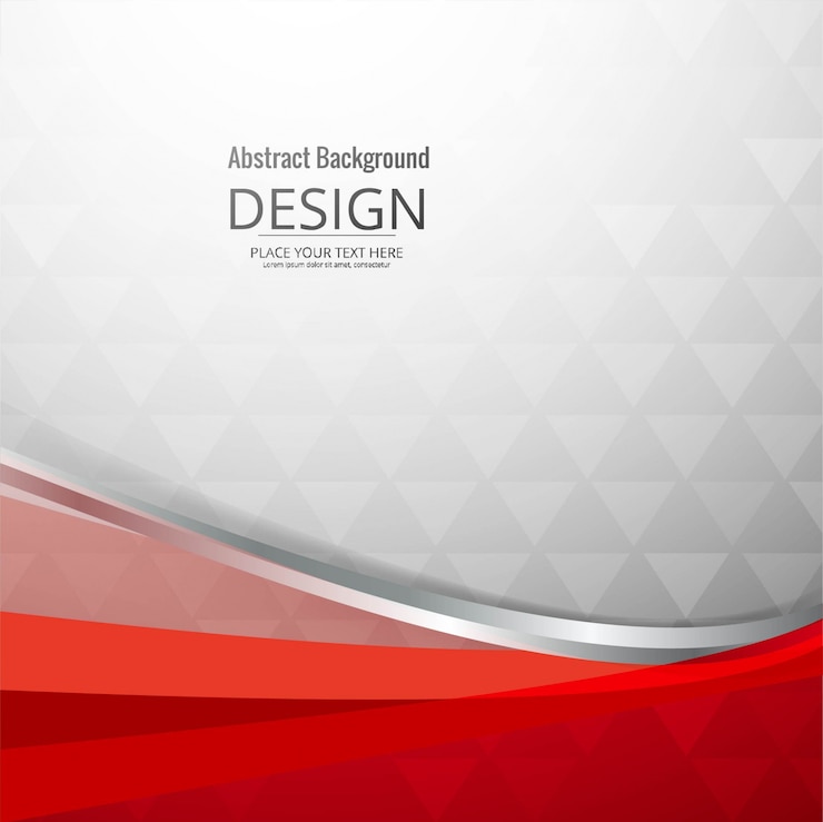 Vector Gratis latar belakang bergelombang merah