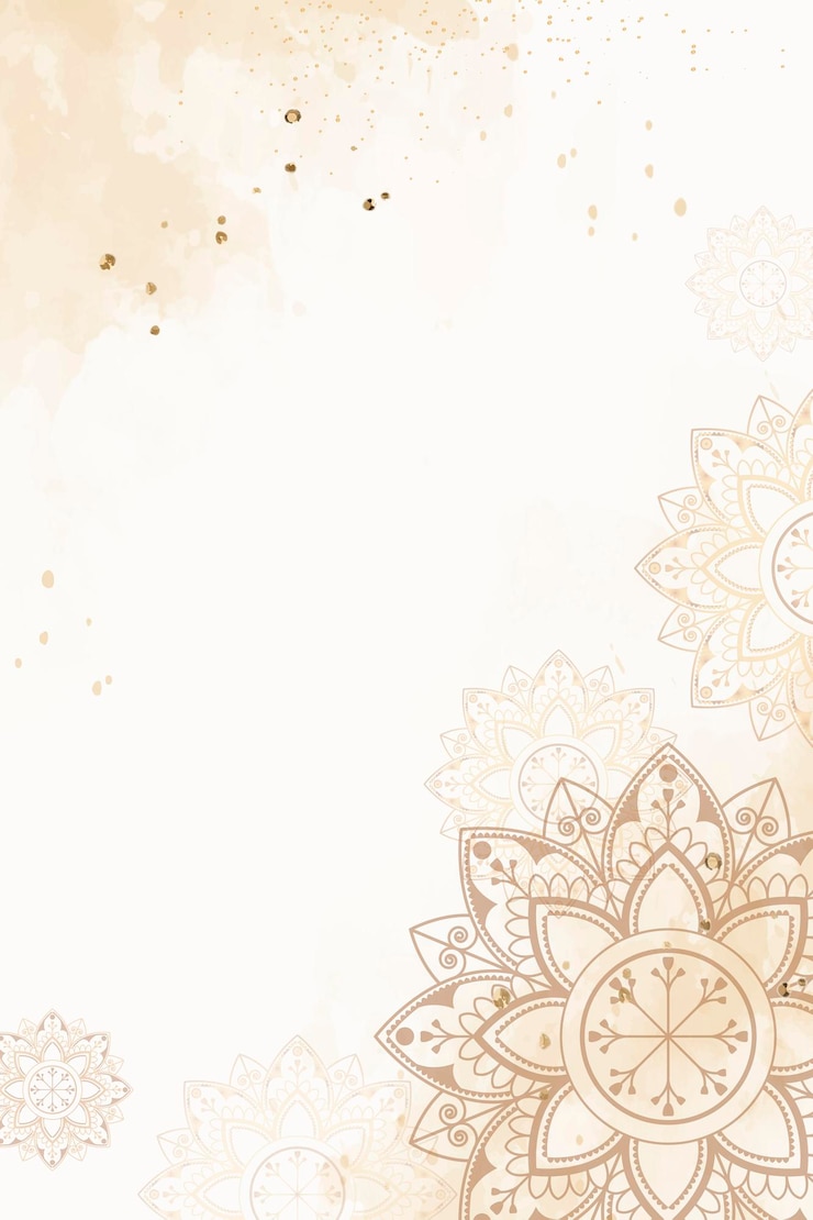 Vector Gratis latar belakang bermotif festival diwali
