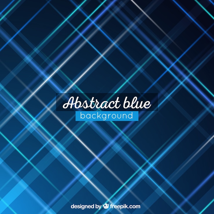 Vector Gratis latar belakang biru abstrak