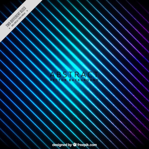 Vector Gratis latar belakang biru dengan garis-garis biru muda