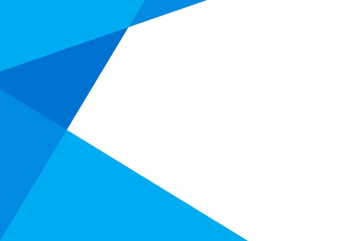 Vector Gratis latar belakang biru modern tajam