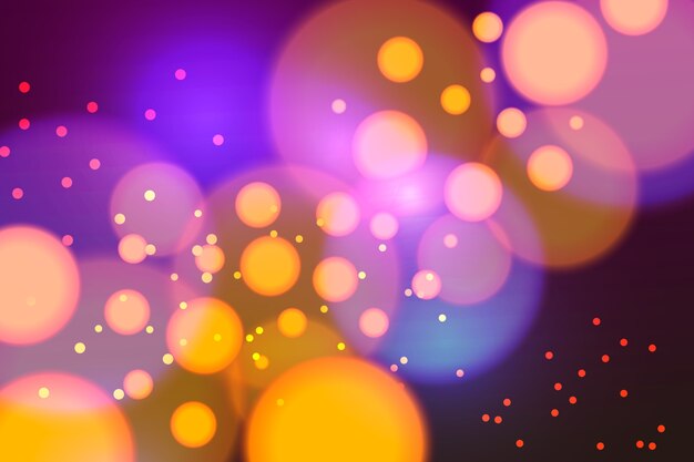 Latar belakang bokeh realistis