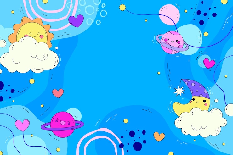 Vector Gratis latar belakang coretan digambar tangan