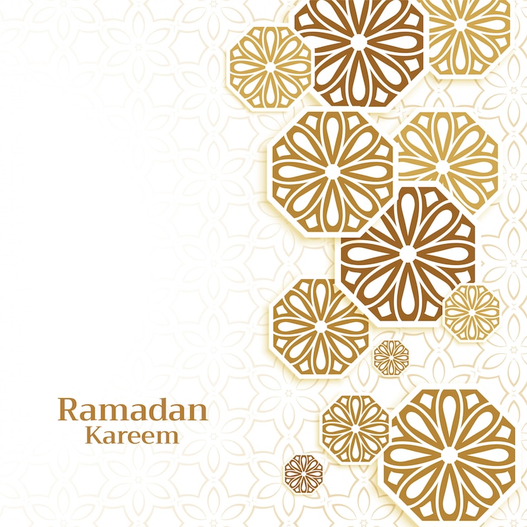 Vector Gratis latar belakang dekorasi islami untuk musim ramadhan kareem