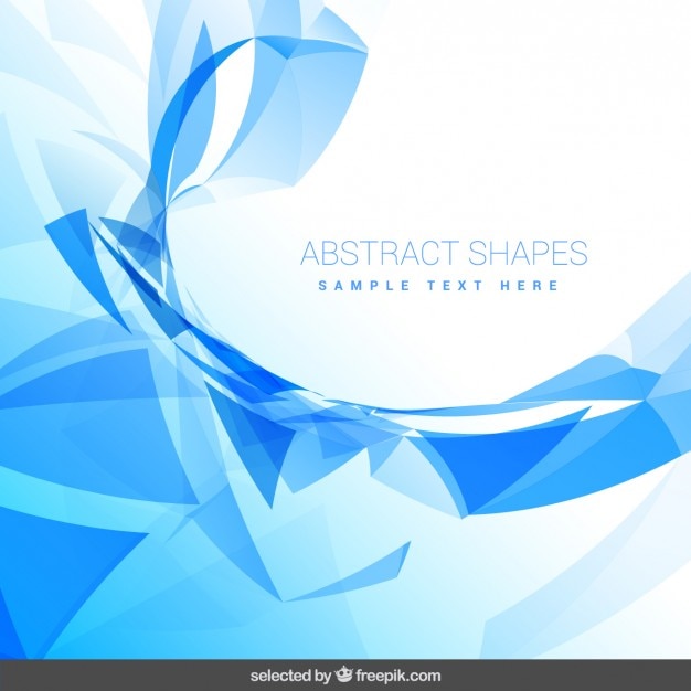 Vector Gratis latar belakang dengan bentuk abstrak