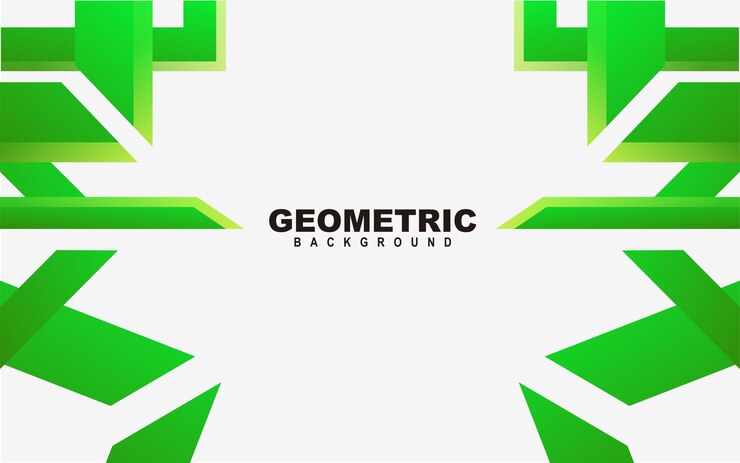 Vector Gratis latar belakang desain geometris penuh warna