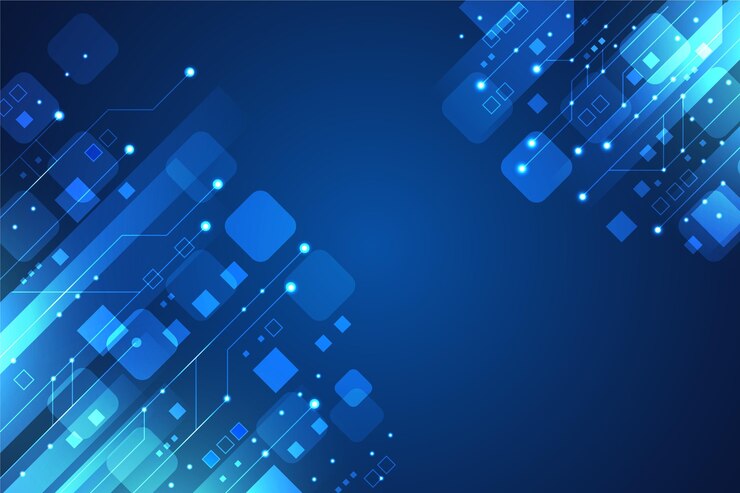 Vector Gratis latar belakang futuristik teknologi gradien