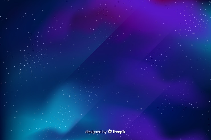 Vector Gratis latar belakang galaksi abstrak