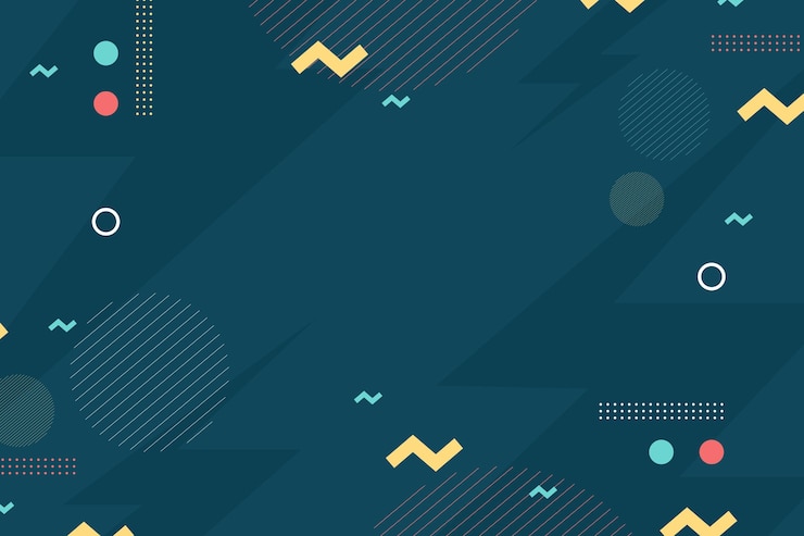 Vector Gratis latar belakang geometris datar