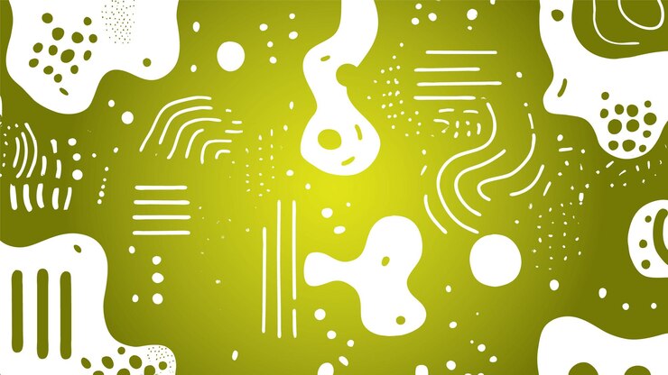 Vector Gratis latar belakang geometris hijau