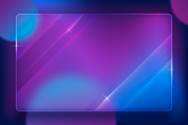 Vector Gratis latar belakang glassmorphism gradien