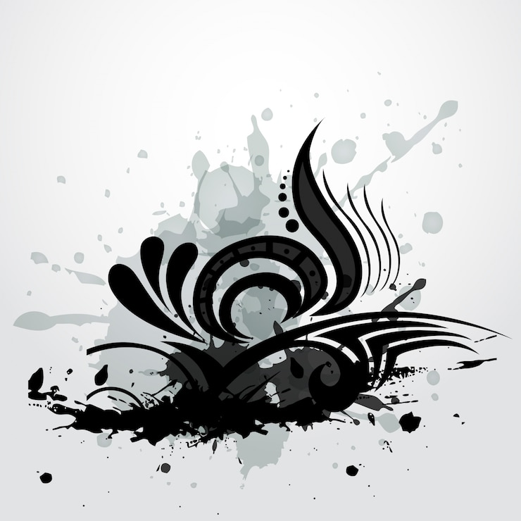 Vector Gratis latar belakang grunge abstrak
