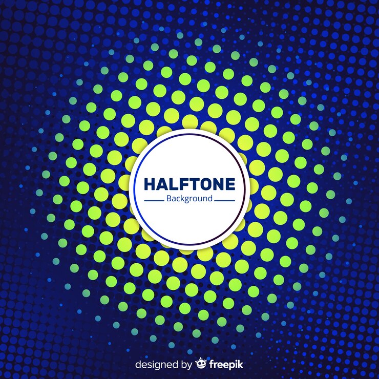 Vector Gratis latar belakang halftone