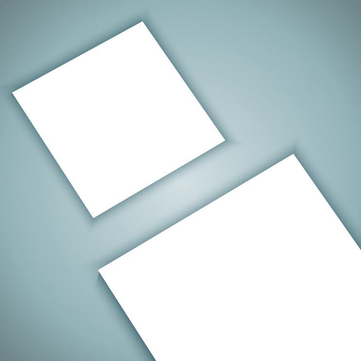 Vector Gratis latar belakang mock up produk kertas kosong