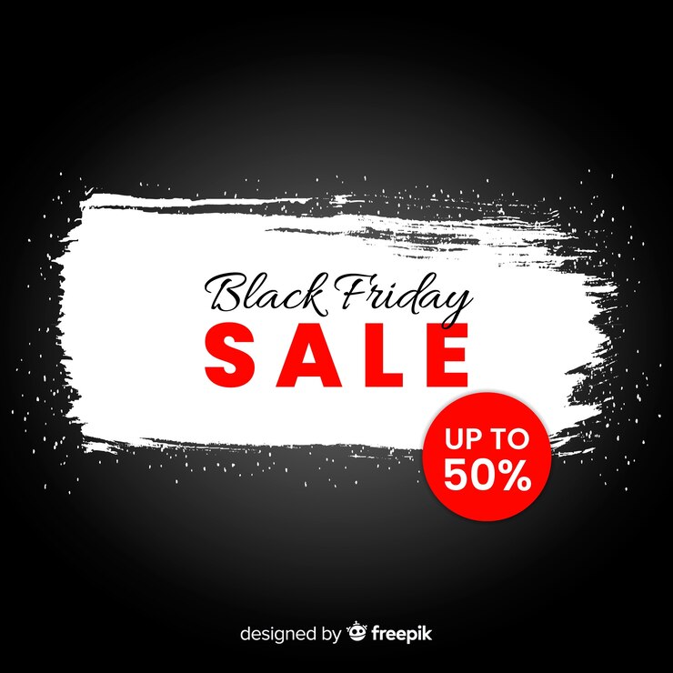 Vector Gratis latar belakang penjualan black friday