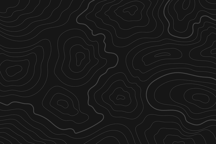 Vector Gratis latar belakang peta topografi