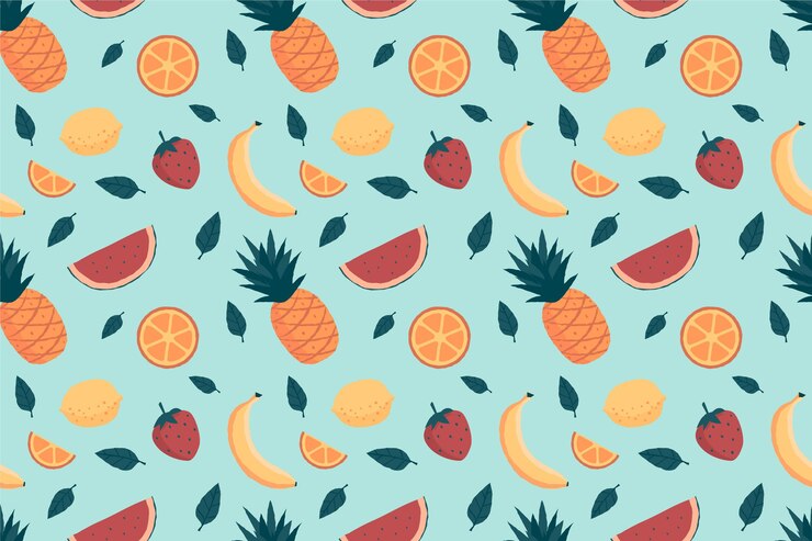 Vector Gratis latar belakang pola musim panas untuk zoom