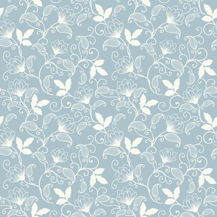 Vector Gratis latar belakang pola seamless bunga vektor. tekstur elegan untuk latar belakang. ornamen floral klasik mewah kuno, tekstur seamless untuk wallpaper, tekstil, pembungkus.