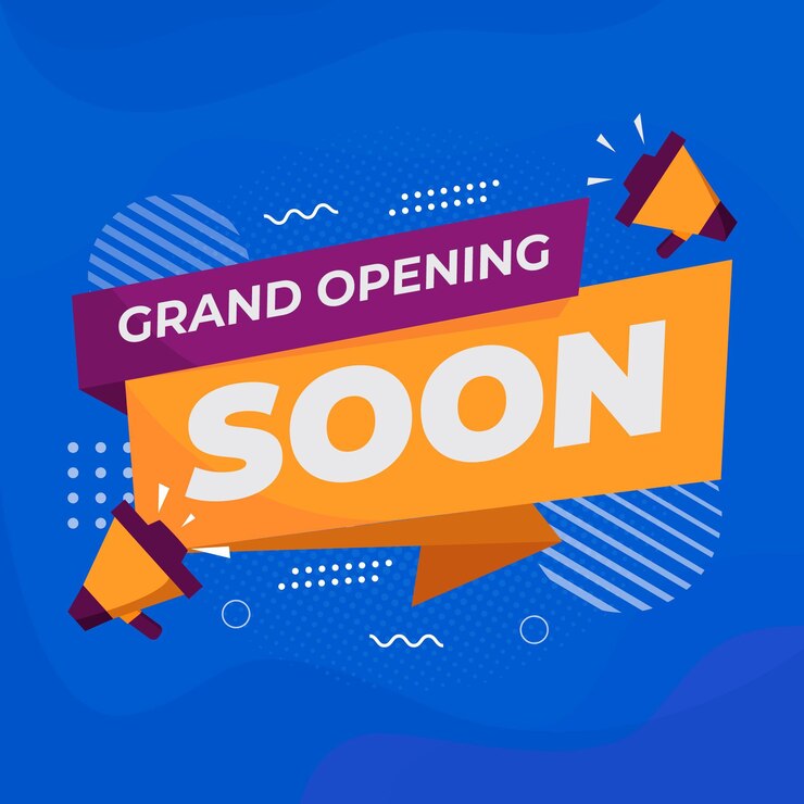 Vector Gratis latar belakang promo segera hadir penuh warna