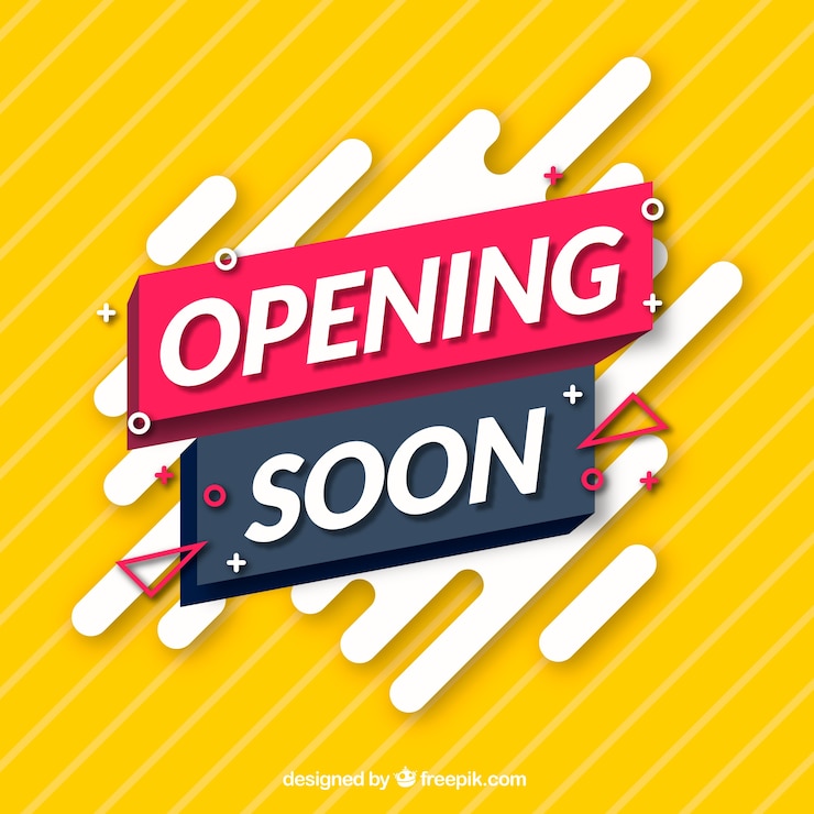 Vector Gratis latar belakang segera dibuka dalam gaya datar
