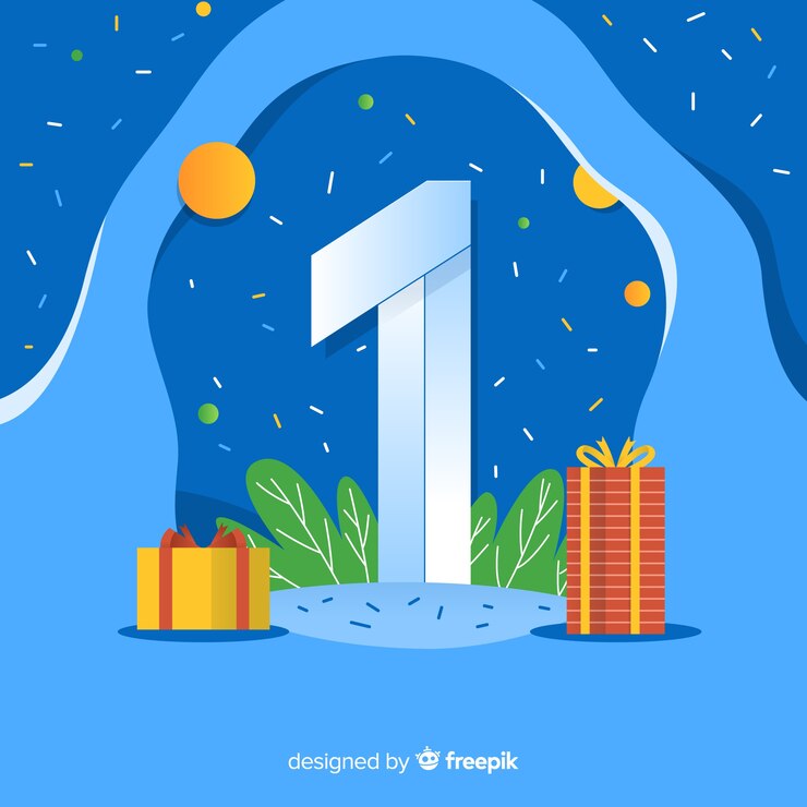 Vector Gratis latar belakang selamat ulang tahun abstrak penuh warna