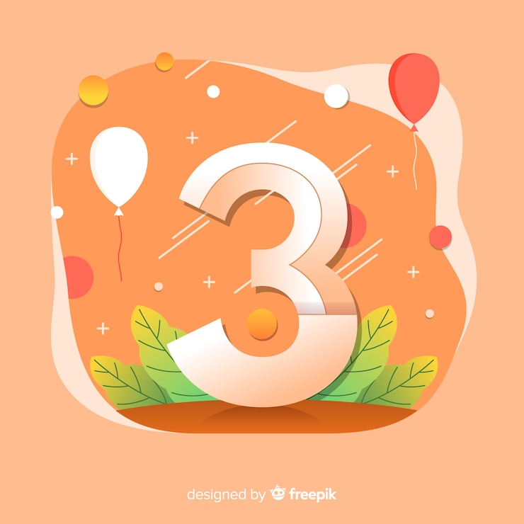 Vector Gratis latar belakang selamat ulang tahun abstrak penuh warna
