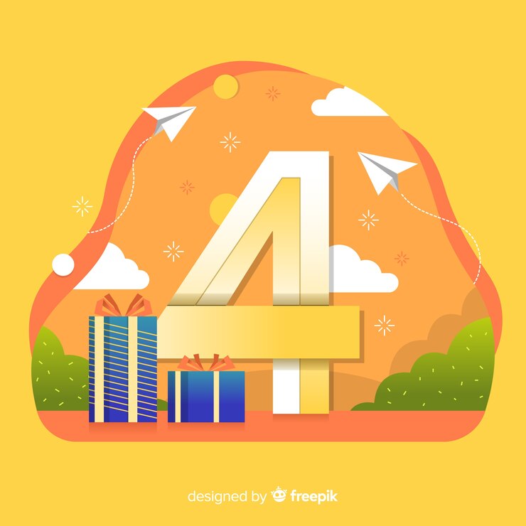 Vector Gratis latar belakang selamat ulang tahun abstrak penuh warna