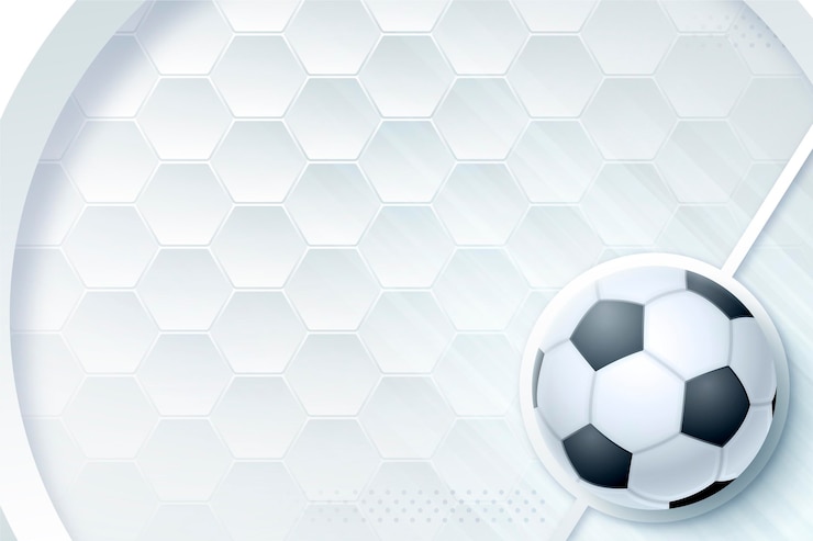 Vector Gratis latar belakang sepak bola abstrak realistis