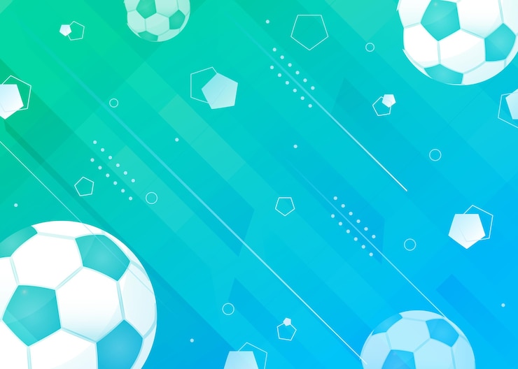 Vector Gratis latar belakang sepak bola gradien abstrak