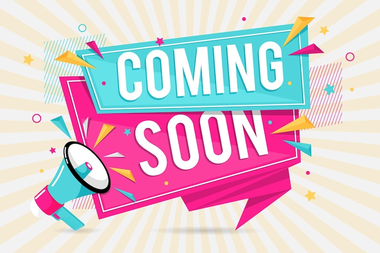 Vector Gratis latar belakang teaser kreatif segera hadir