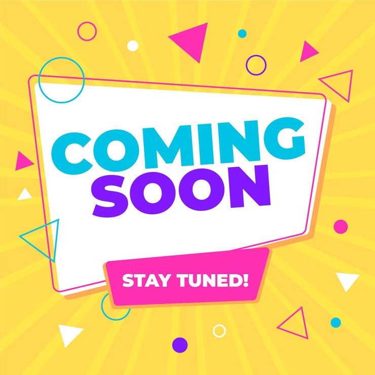 Vector Gratis latar belakang teaser kreatif segera hadir