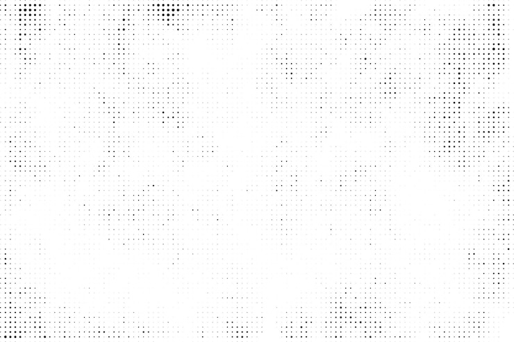 Vector Gratis latar belakang tekstur pola halftone hitam putih