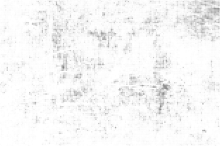Vector Gratis latar belakang tekstur pola halftone hitam putih
