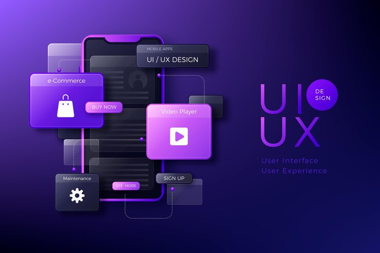 Vector Gratis latar belakang ui/ux gaya gradien