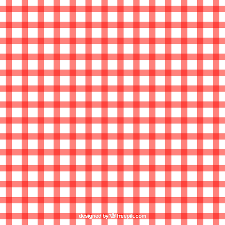Vector Gratis latar belakang vichy. gaya vichy klasik merah.