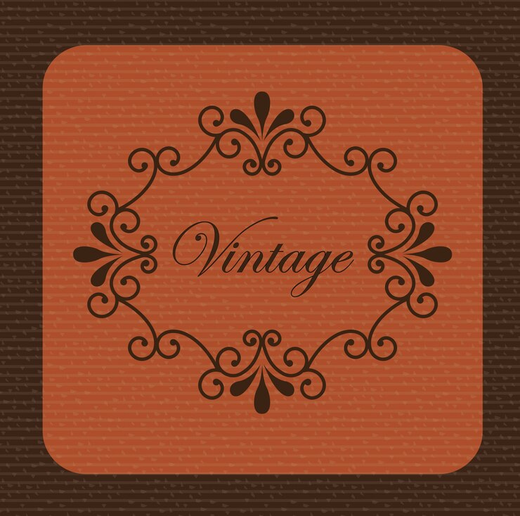 Vector Gratis latar belakang vintage